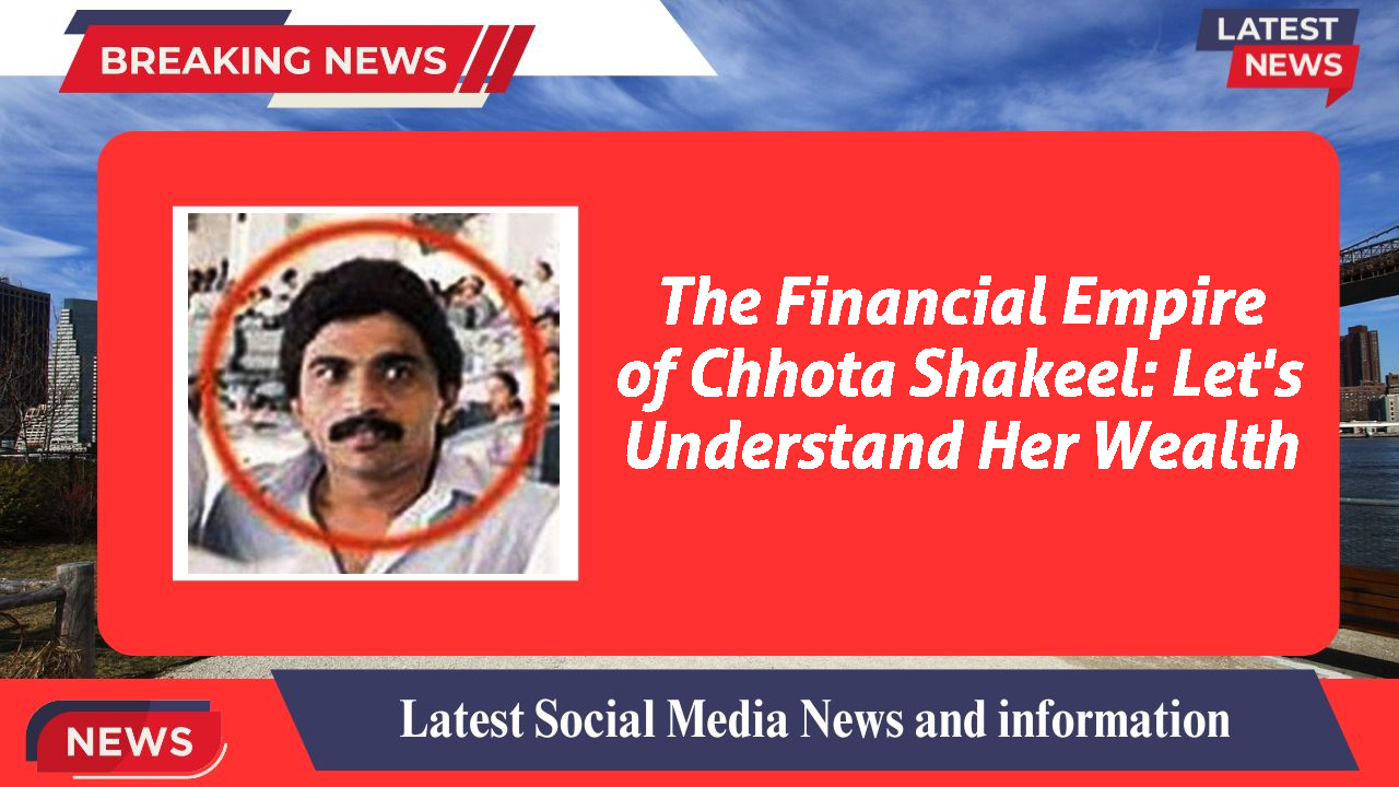 The Financial Empire of Chhota Shakeel: Let's Understand Her Wealth