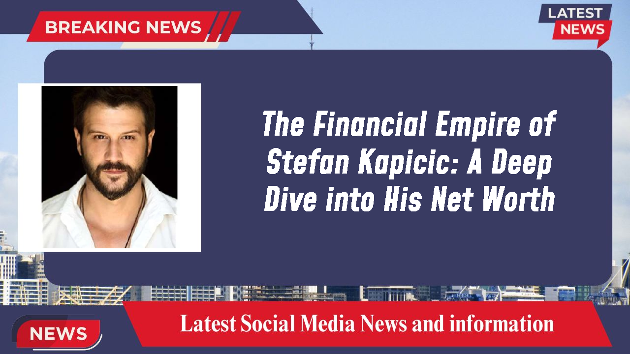 Stefan Kapicic networth